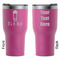 Baby Shower RTIC Tumbler - Magenta - Double Sided - Front & Back