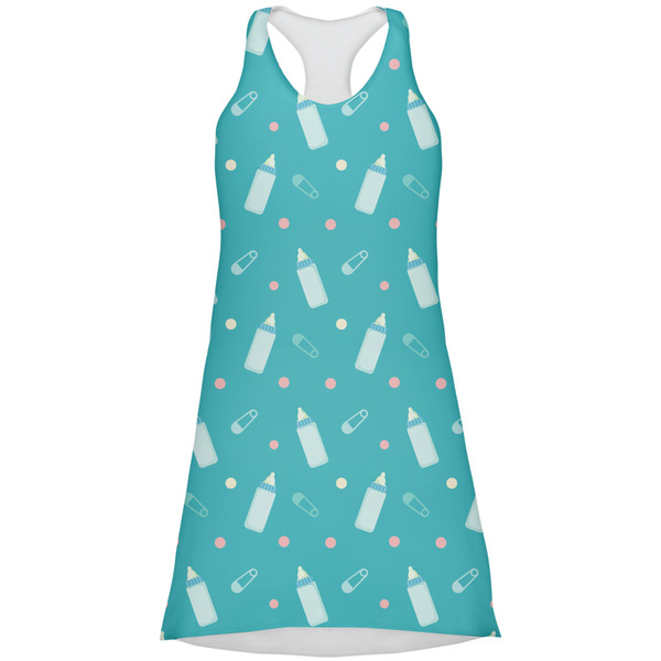 Custom Baby Shower Racerback Dress - Medium