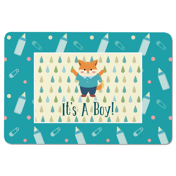 Baby Shower Rectangular Fridge Magnet - FRONT