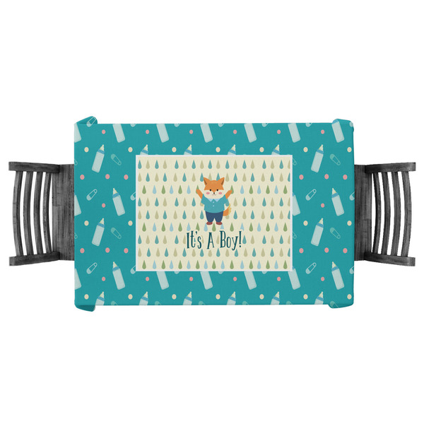 Custom Baby Shower Tablecloth - 58"x58" (Personalized)