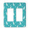 Baby Shower Rocker Light Switch Covers - Double - MAIN
