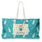 Baby Shower Large Rope Tote Bag - Front View