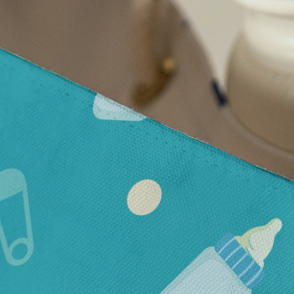 Baby Shower Large Rope Tote - Close Up View