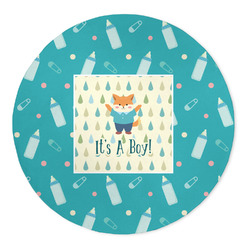 Baby Shower 5' Round Indoor Area Rug