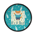 Baby Shower Iron On Round Patch
