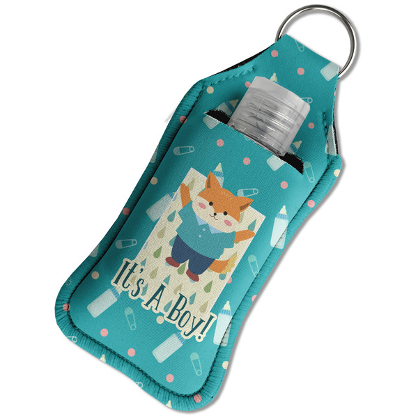 Baby Shower Sanitizer Holder Keychain - Large in Case