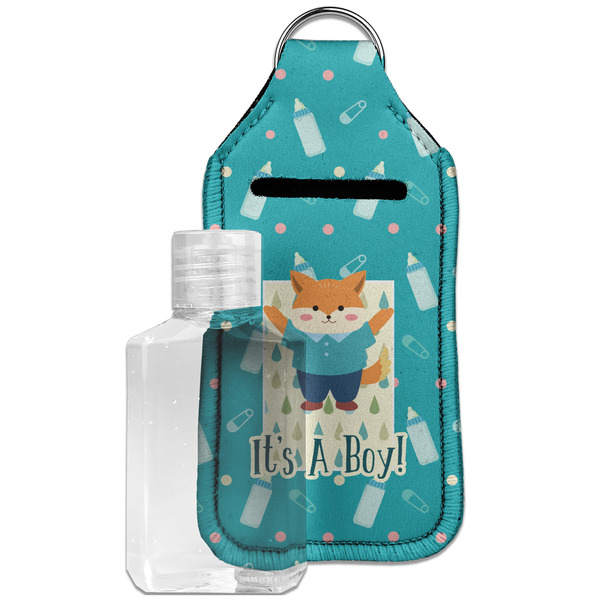 Baby Shower Sanitizer Holder Keychain - Large with Case