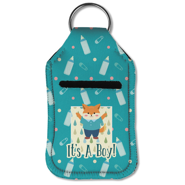 Baby Shower Sanitizer Holder Keychain - Small (Front Flat)