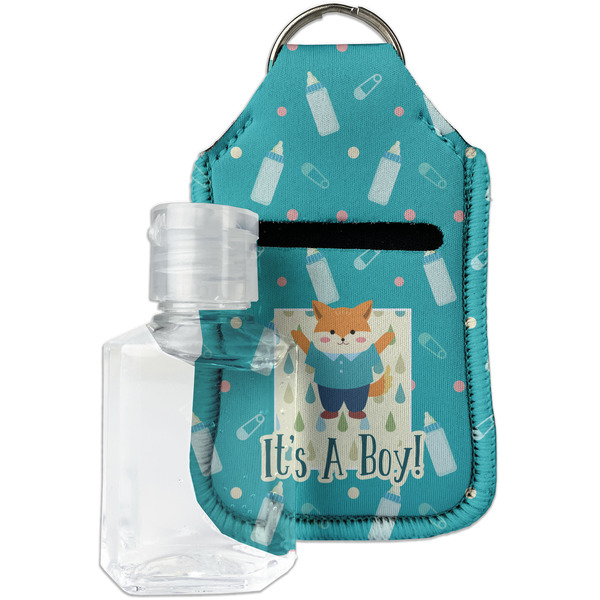 Custom Baby Shower Hand Sanitizer & Keychain Holder - Small