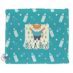 Baby Shower Security Blanket - Single Sided