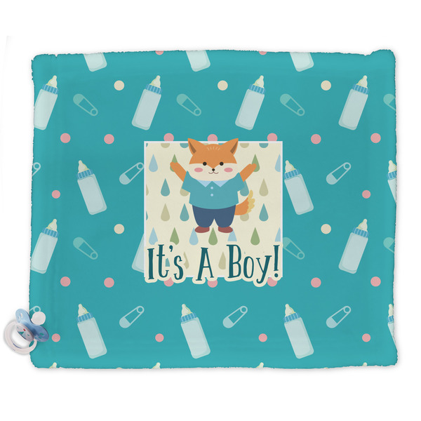 Custom Baby Shower Security Blankets - Double Sided