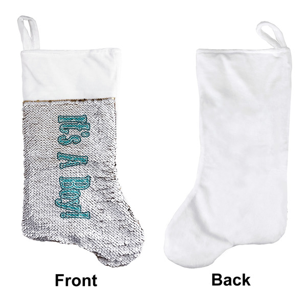Baby Shower Sequin Stocking - Approval