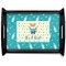 Baby Shower Serving Tray Black Large - Main
