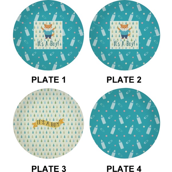 Baby Shower Set of Appetizer / Dessert Plates (Approval)