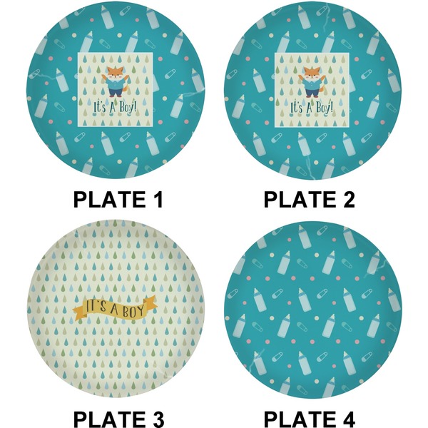 Baby Shower Set of Lunch / Dinner Plates (Approval)