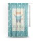 Baby Shower Sheer Curtain With Window and Rod