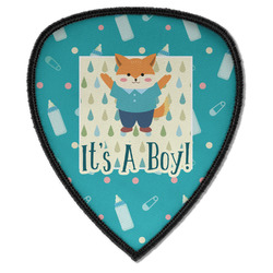 Baby Shower Iron on Shield Patch A