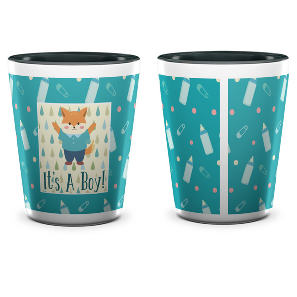 Baby Shower Shot Glass - Two Tone - APPROVAL