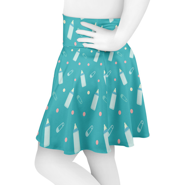 Baby Shower Skater Skirt - Side
