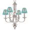 Baby Shower Small Chandelier Shade - LIFESTYLE (on chandelier)