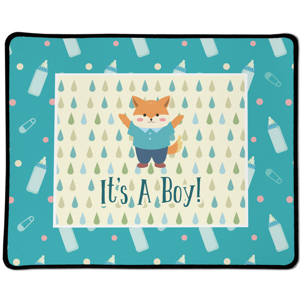 Custom Baby Shower Large Gaming Mouse Pad - 12.5" x 10"