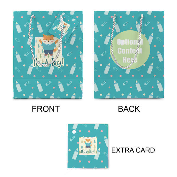 Baby Shower Small Gift Bag - Approval