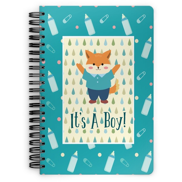 Custom Baby Shower Spiral Notebook