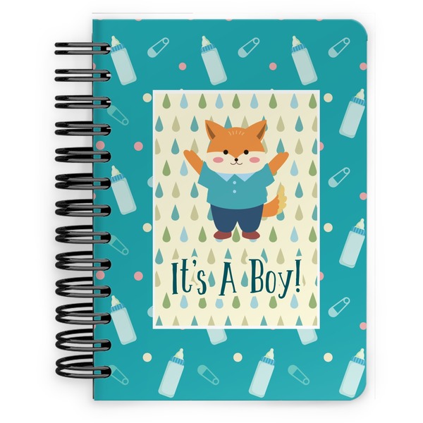 Custom Baby Shower Spiral Notebook - 5x7