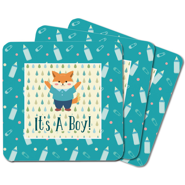 Baby Shower Square Fridge Magnet - MAIN