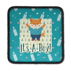 Baby Shower Iron On Square Patch