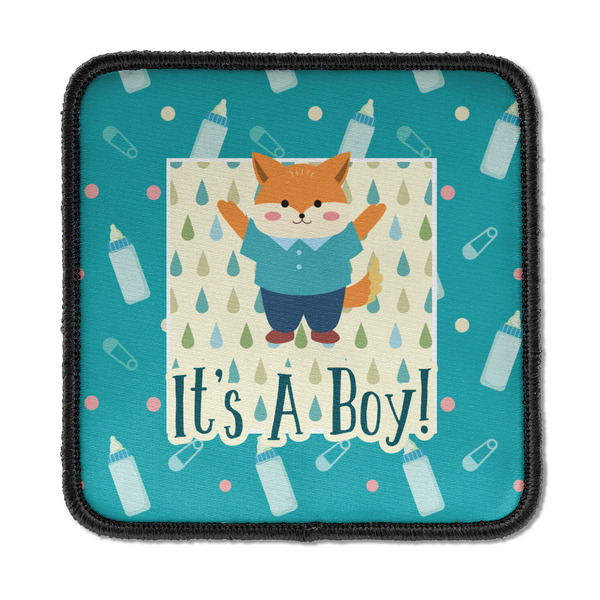 Custom Baby Shower Iron On Square Patch