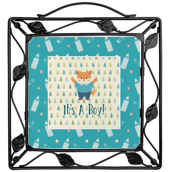 Custom Baby Shower Square Trivet (Personalized)
