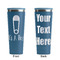 Baby Shower Steel Blue RTIC Everyday Tumbler - 28 oz. - Front and Back