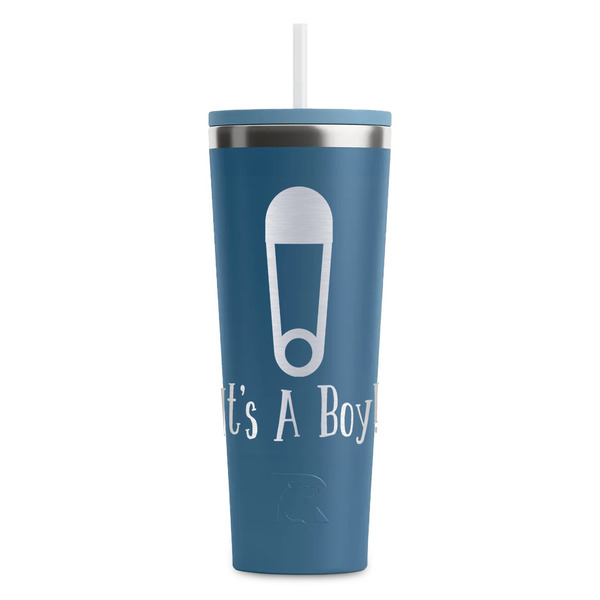 Custom Baby Shower RTIC Everyday Tumbler with Straw - 28oz
