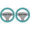 Baby Shower Steering Wheel Cover- Front and Back