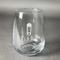 Baby Shower Stemless Wine Glass - Front/Approval