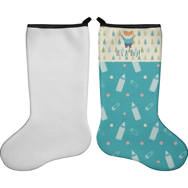 Baby Shower Stocking - Single-Sided - Approval