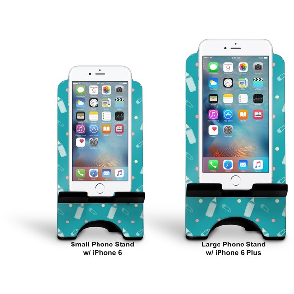 Baby Shower Stylized Phone Stand - Comparison