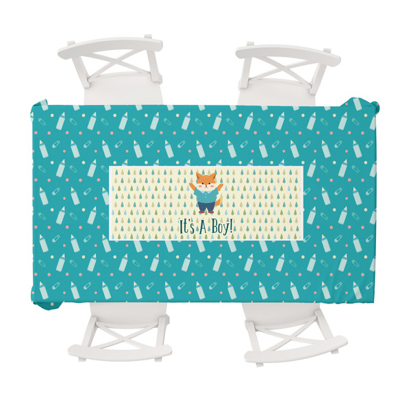 Custom Baby Shower Tablecloth - 58"x102" (Personalized)