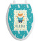Baby Shower Toilet Seat Decal Elongated