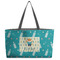 Baby Shower Tote w/Black Handles - Front View