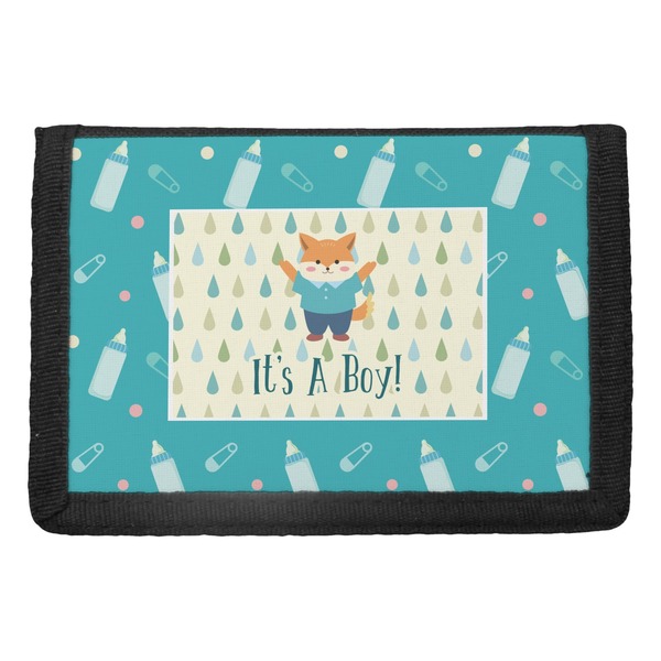 Custom Baby Shower Trifold Wallet (Personalized)