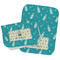 Baby Shower Burp Cloths - Fleece - Set of 2