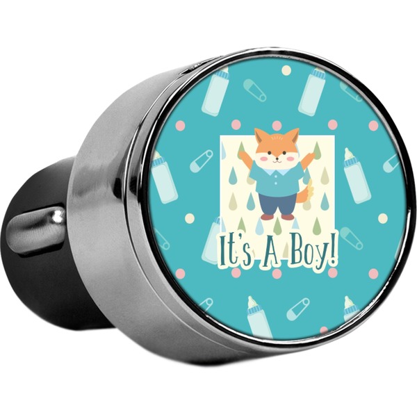 Custom Baby Shower USB Car Charger (Personalized)