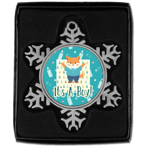 Baby Shower Vintage Snowflake - In box