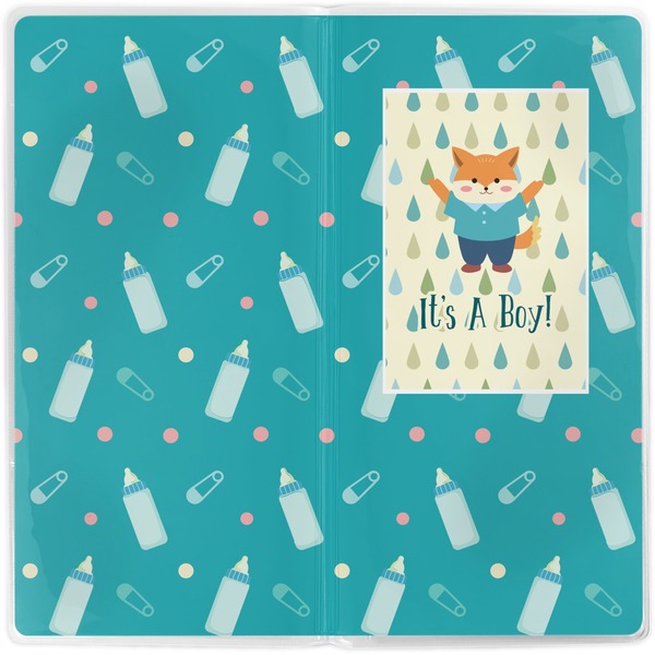 Baby Shower Vinyl Document Wallet - Apvl