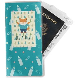 Baby Shower Travel Document Holder