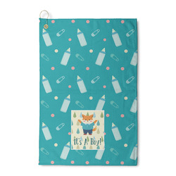 Baby Shower Waffle Weave Golf Towel