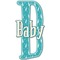 Baby Shower Wall Name & Initial Decal