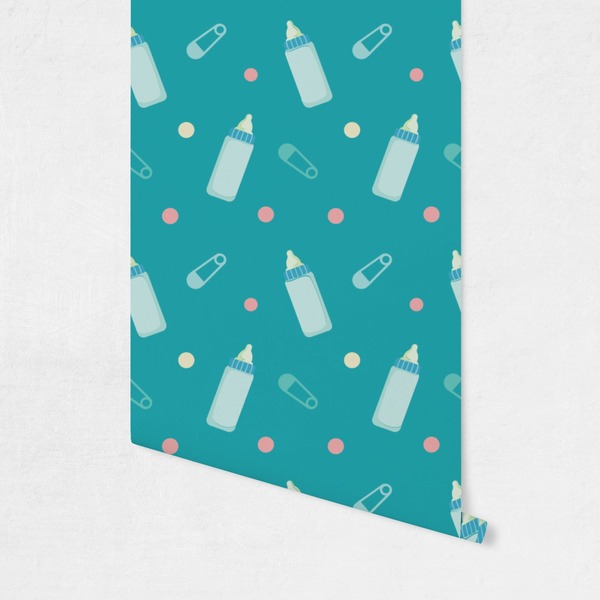 Baby Shower Wallpaper on Wall